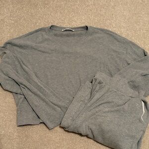 Abercrombie & Fitch Ribbed Gray Set